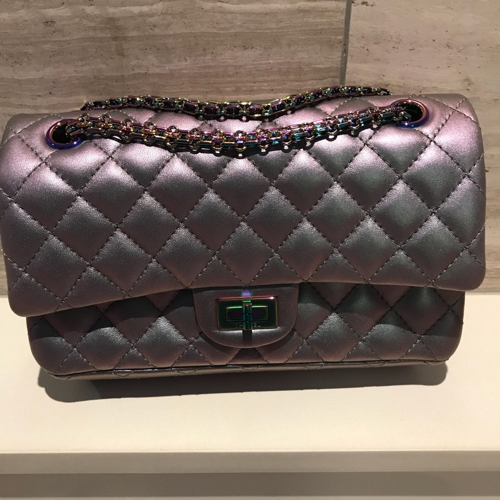 Brand new - Chanel 2.55 in Iridescent Purple